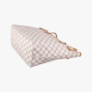 Pre-owned Louis Vuitton Neverfull MM Azur Damier Canvas N51107 handbag | stylenewstar
