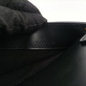 Pre-owned Christian Dior saddle Black leather  bum bag/waist bag | stylenewstar