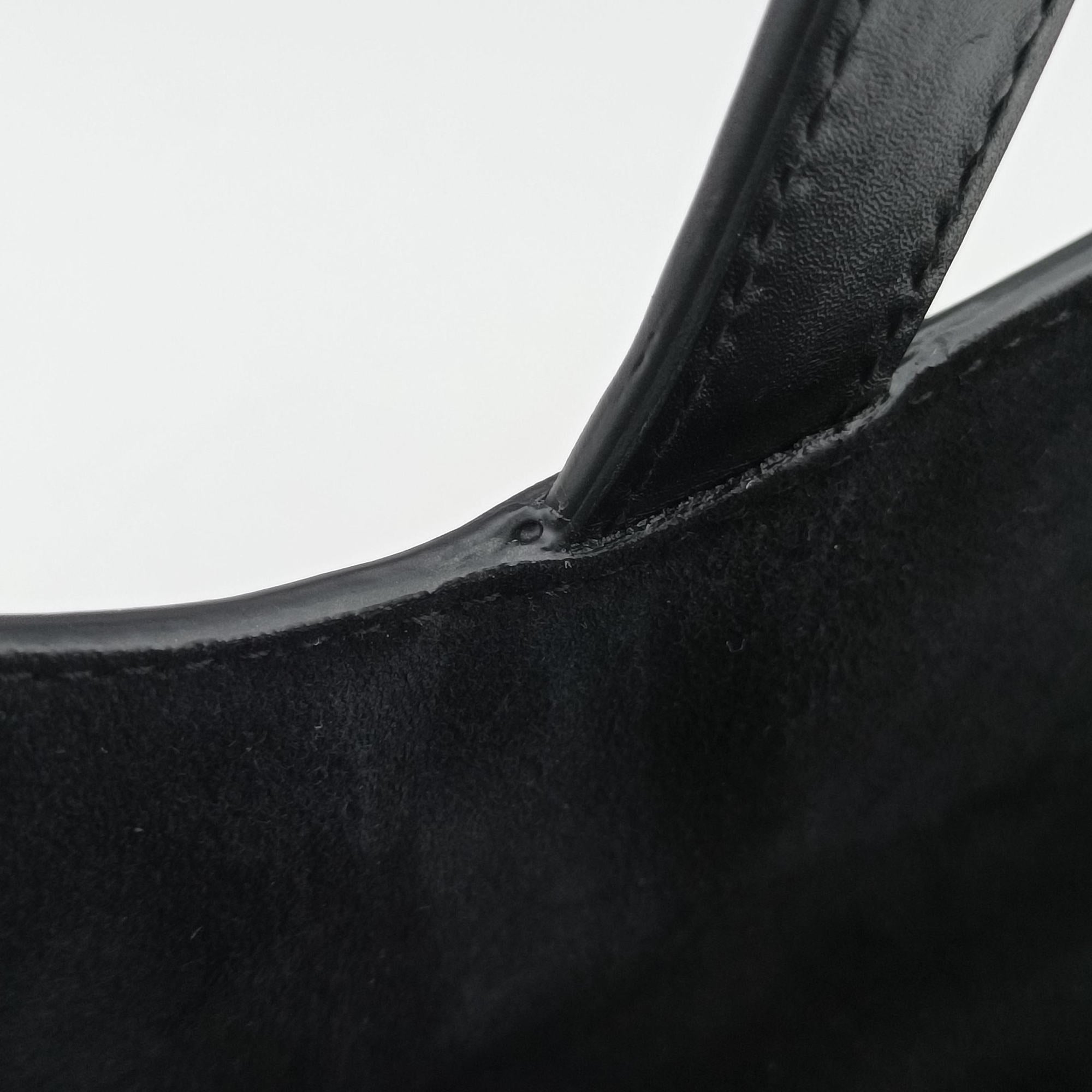 Pre-owned Christian Dior saddle Black leather  bum bag/waist bag | stylenewstar