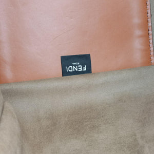 Pre-owned Fendi Sunshine Brown Leather 8BH372 handbag | stylenewstar