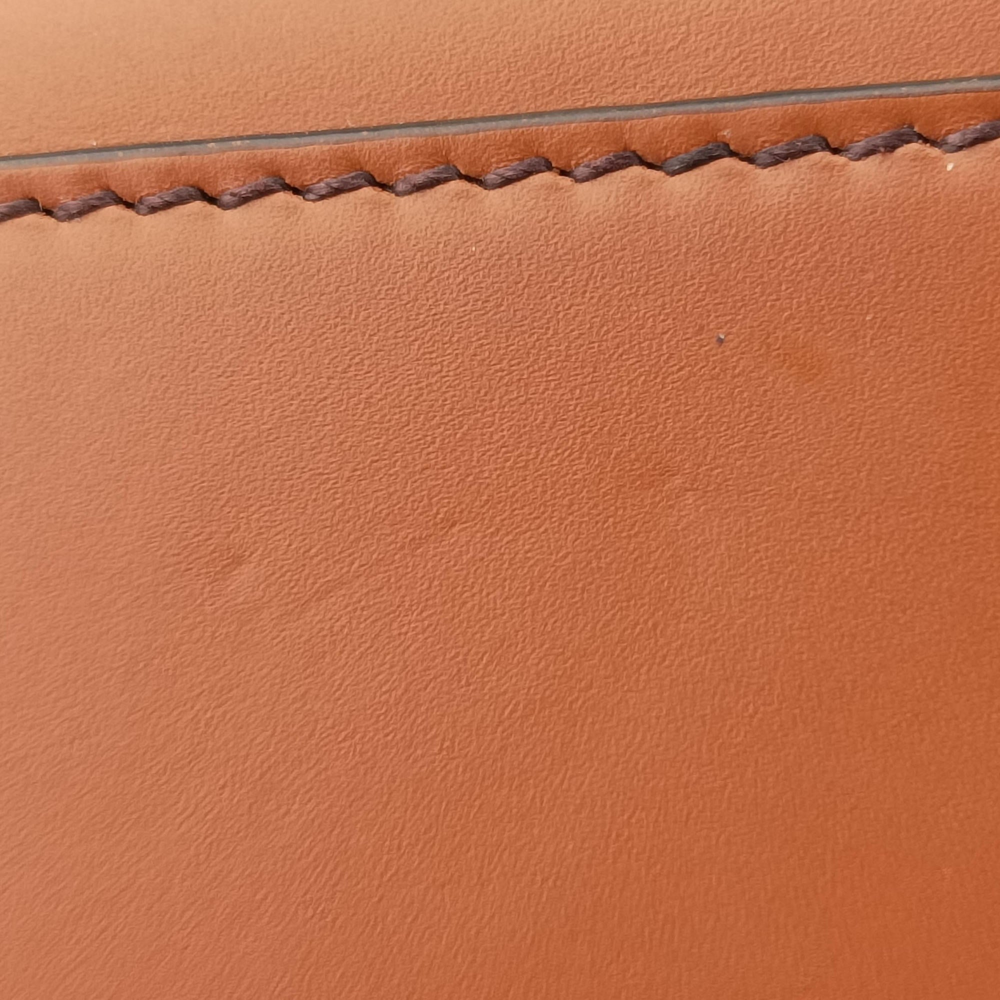 Pre-owned Fendi Sunshine Brown Leather 8BH372 handbag | stylenewstar