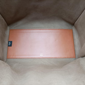 Pre-owned Fendi Sunshine Brown Leather 8BH372 handbag | stylenewstar