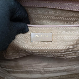 Pre-owned Prada Galleria Pink SAFFIANO Leather BN2274 handbag | stylenewstar