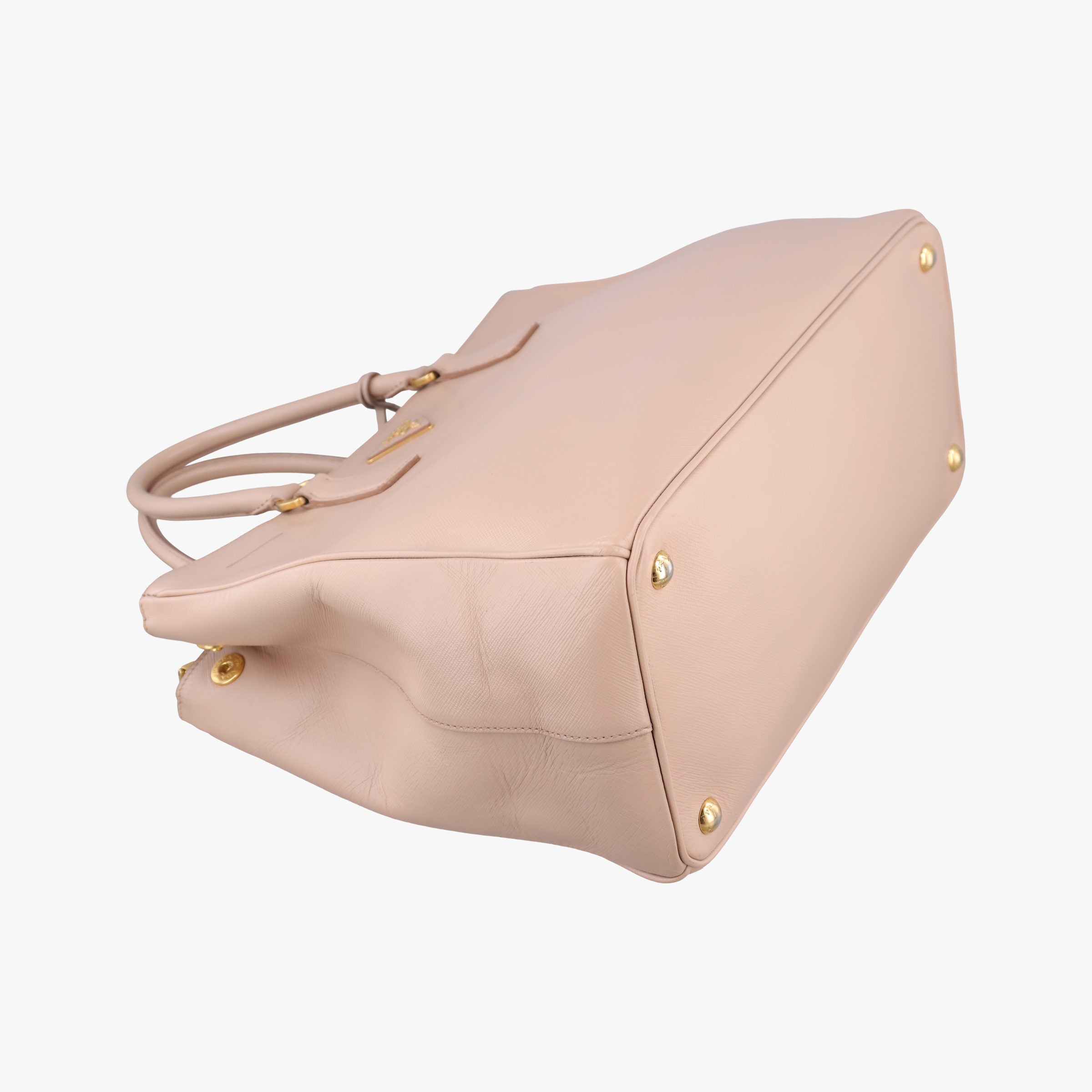 Pre-owned Prada Galleria Pink SAFFIANO Leather BN2274 handbag | stylenewstar