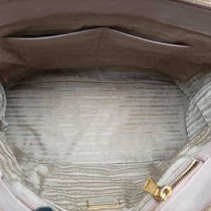 Pre-owned Prada Galleria Pink SAFFIANO Leather BN2274 handbag | stylenewstar