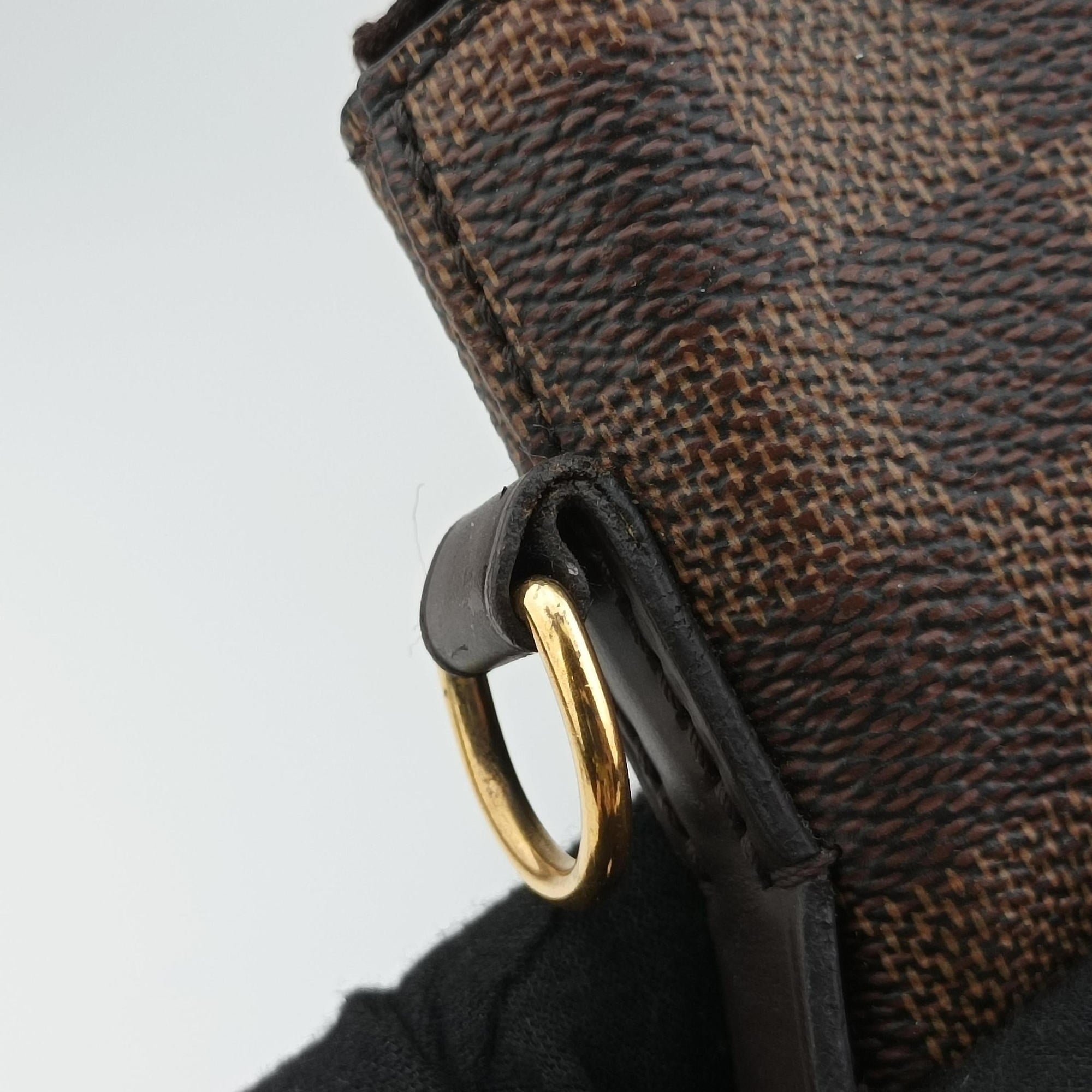 Pre-owned Louis Vuitton Sienna PM EBENE Damier Canvas N41545 shoulderbag | stylenewstar