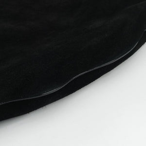 Pre-owned Gucci Bamboo Babouska Indy Hobo Black Suede 177088 shoulderbag | stylenewstar