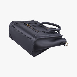 Pre-owned Celine luggage nano shopper Black Leather  shoulderbag | stylenewstar