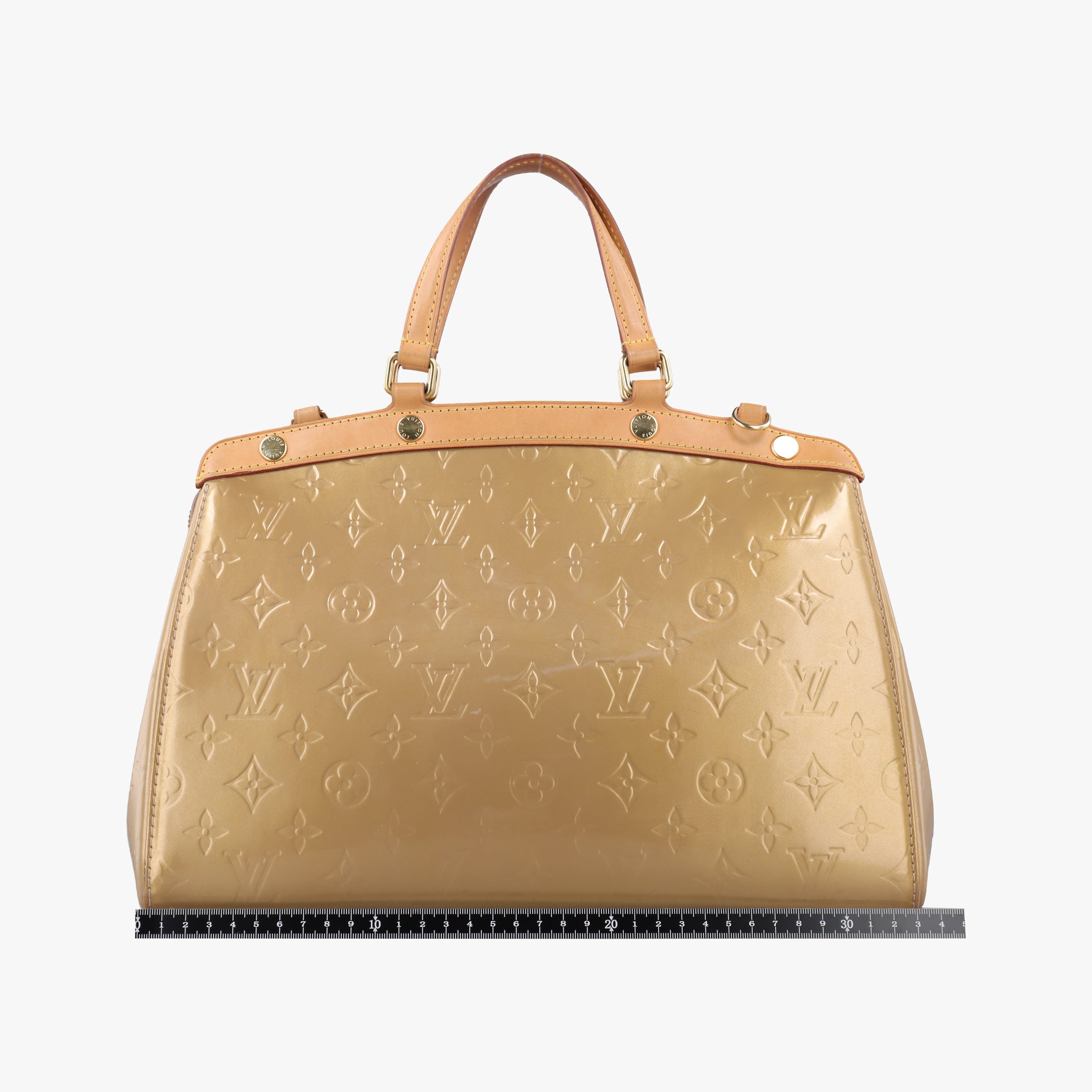 Vintage Louis Vuitton Brea MM Beige Poodle Vernis M91755 shoulderbag | stylenewstar