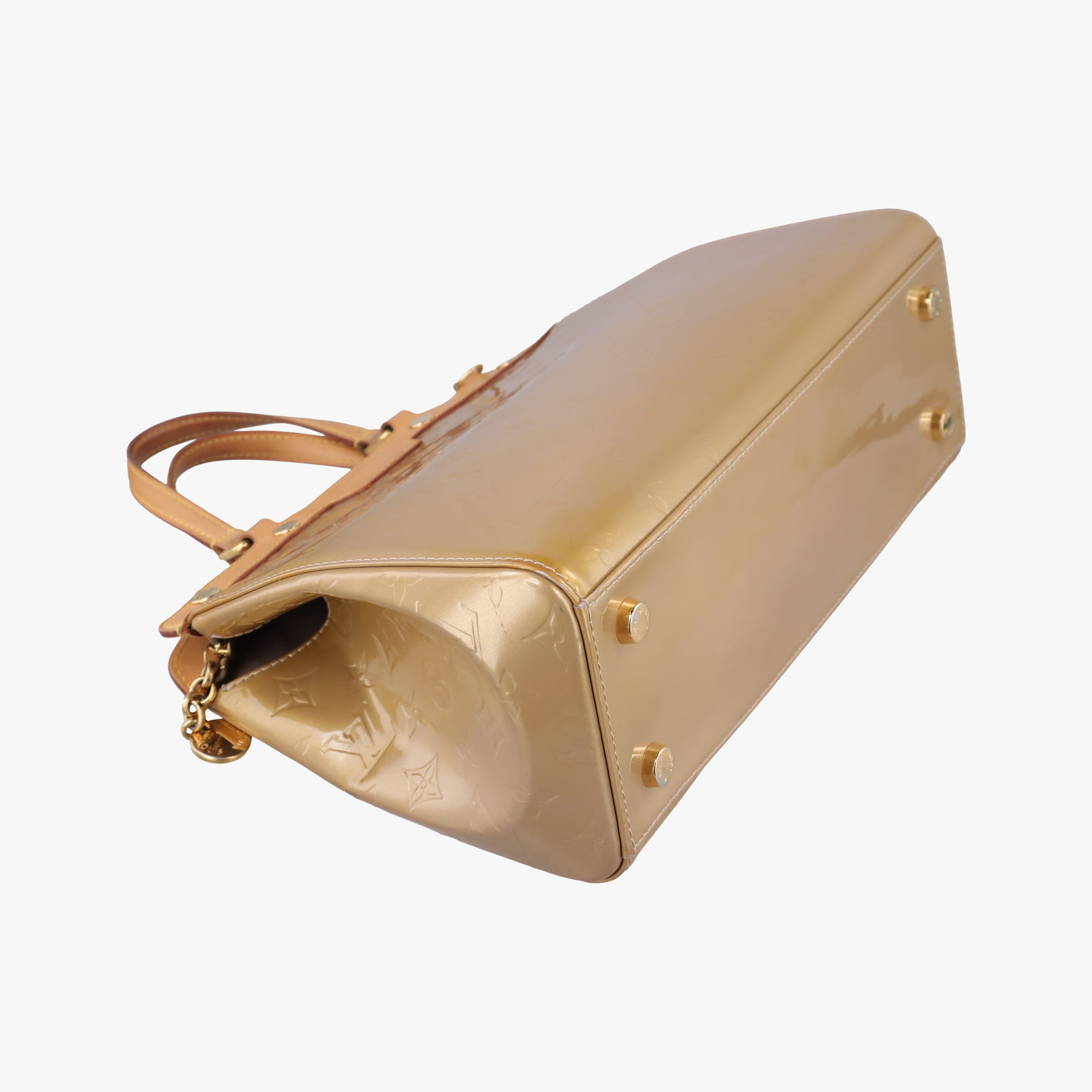Vintage Louis Vuitton Brea MM Beige Poodle Vernis M91755 shoulderbag | stylenewstar