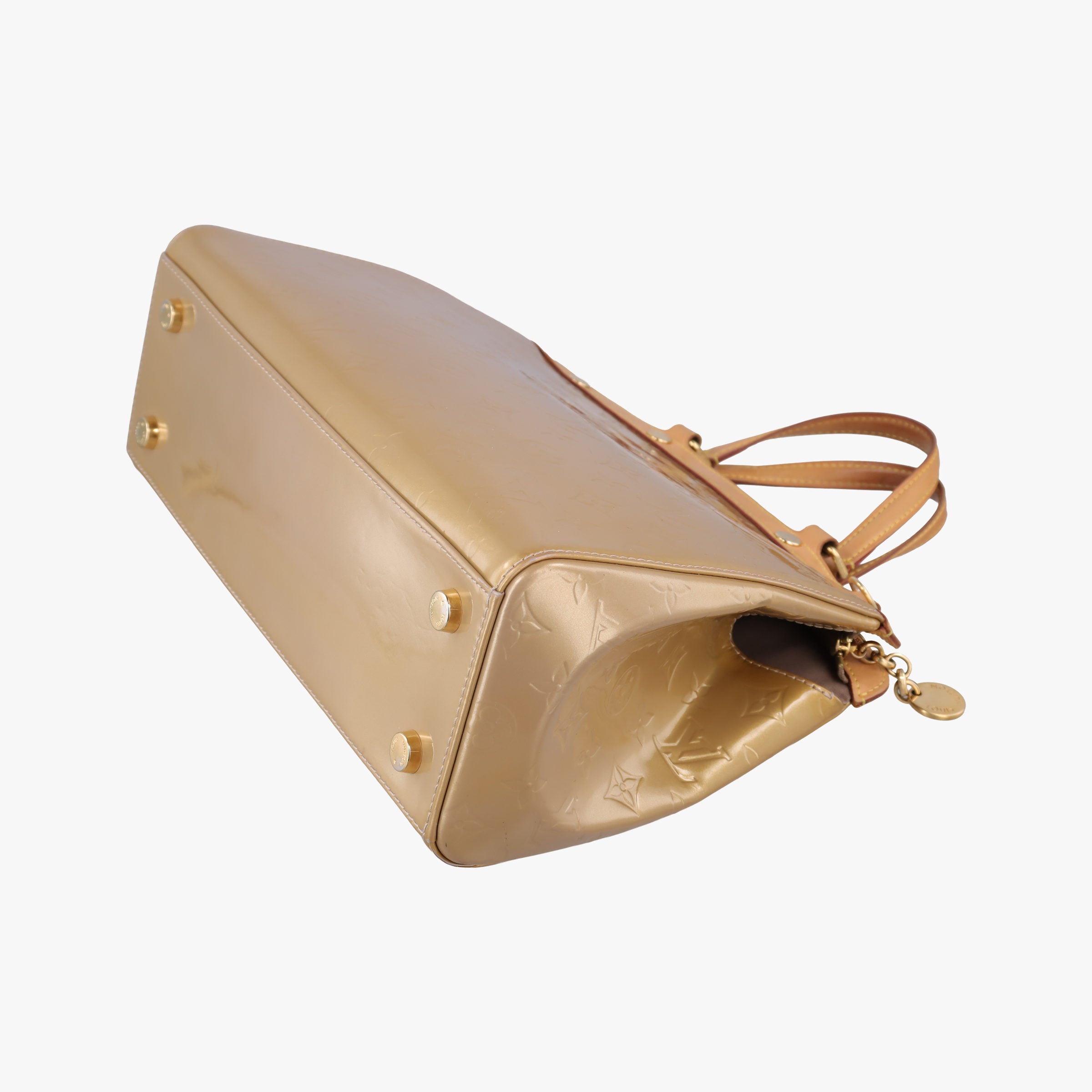 Vintage Louis Vuitton Brea MM Beige Poodle Vernis M91755 shoulderbag | stylenewstar