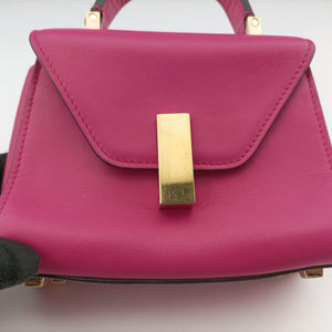 Pre-owned Valextra Iside Rose Leather  shoulderbag | stylenewstar