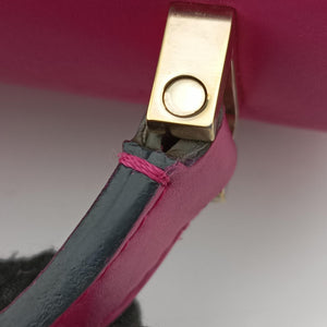 Pre-owned Valextra Iside Rose Leather  shoulderbag | stylenewstar