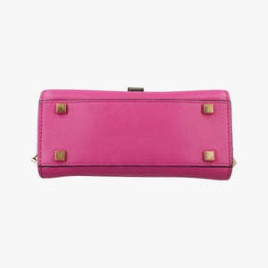 Pre-owned Valextra Iside Rose Leather  shoulderbag | stylenewstar
