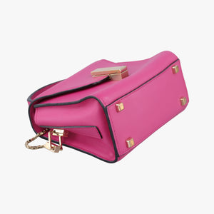 Pre-owned Valextra Iside Rose Leather  shoulderbag | stylenewstar