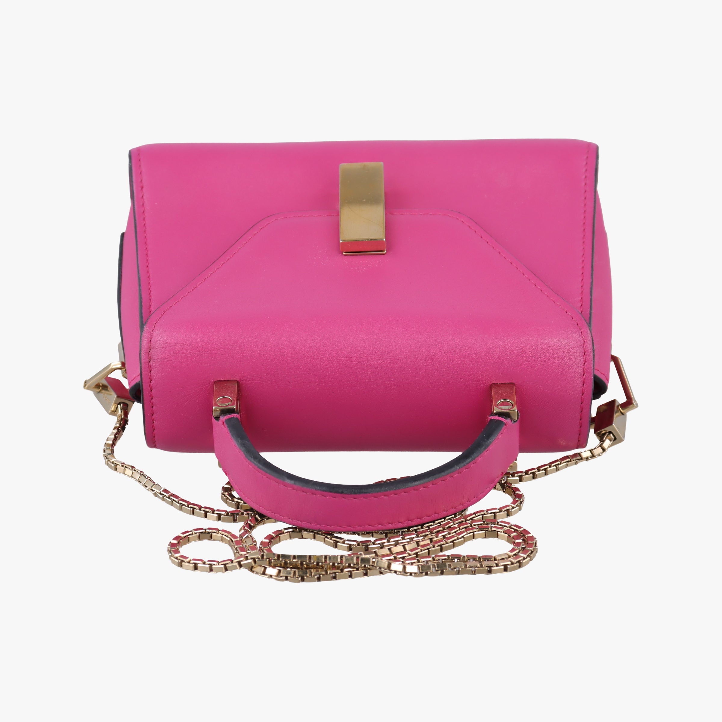 Pre-owned Valextra Iside Rose Leather  shoulderbag | stylenewstar