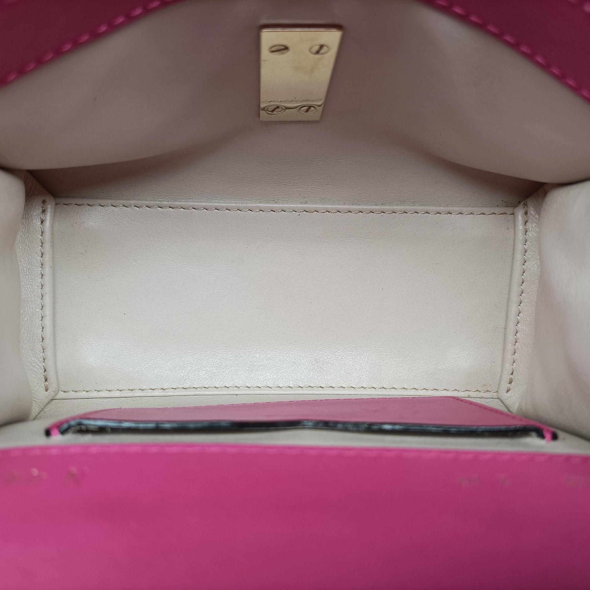 Pre-owned Valextra Iside Rose Leather  shoulderbag | stylenewstar