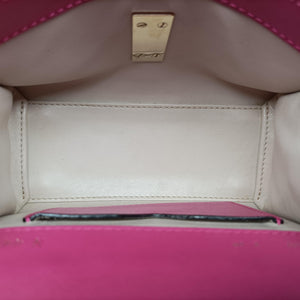 Pre-owned Valextra Iside Rose Leather  shoulderbag | stylenewstar