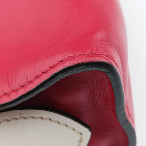 Secondhand Prada lip print Esplanade Red×white Leather 1BH043 shoulderbag | stylenewstar