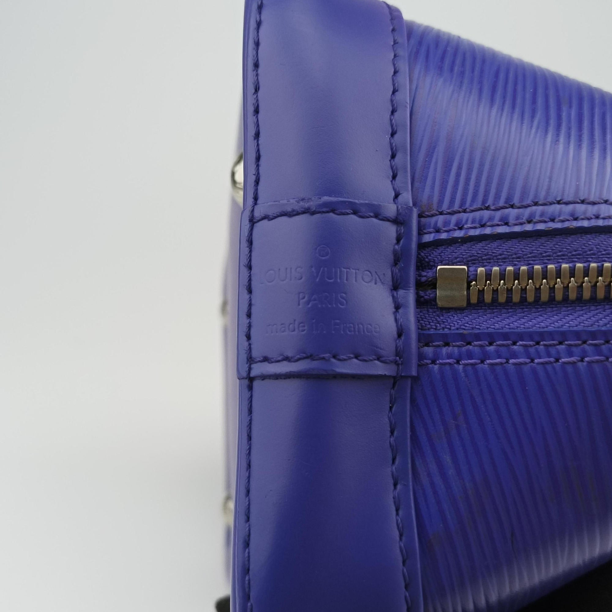Pre-owned Louis Vuitton ALMA PM Fig epi M4060G handbag | stylenewstar