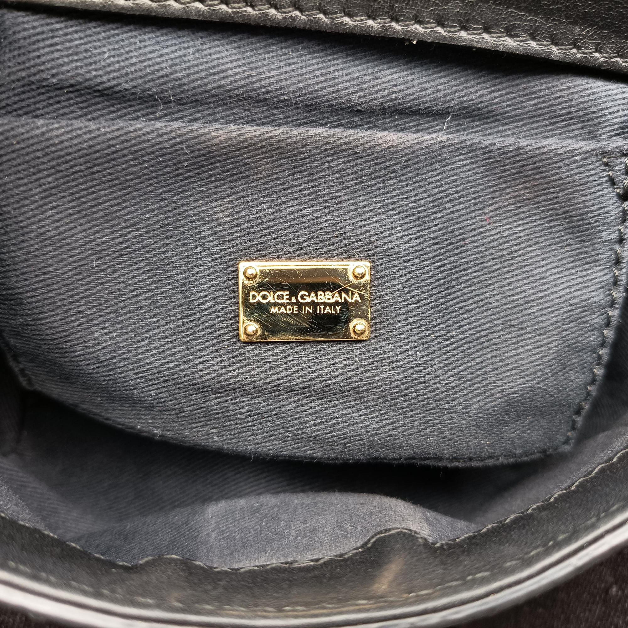 Pre-owned Dolce & Gabbana SICILY Leopard Multicolour PVC coated canvas  shoulderbag | stylenewstar