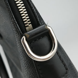 Pre-owned Louis Vuitton Porte Documents Jour Noir Damier Graphite N48224 handbag | stylenewstar