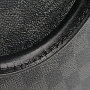 Pre-owned Louis Vuitton Porte Documents Jour Noir Damier Graphite N48224 handbag | stylenewstar