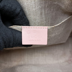 Pre-owned Gucci Microguccissima Pink Leather 449654 shoulderbag | stylenewstar