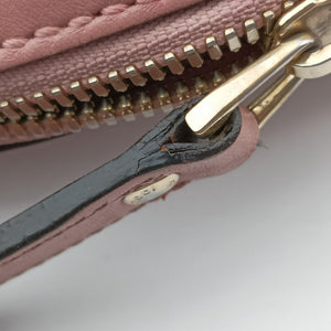 Pre-owned Gucci Microguccissima Pink Leather 449654 shoulderbag | stylenewstar