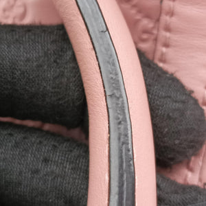 Pre-owned Gucci Microguccissima Pink Leather 449654 shoulderbag | stylenewstar