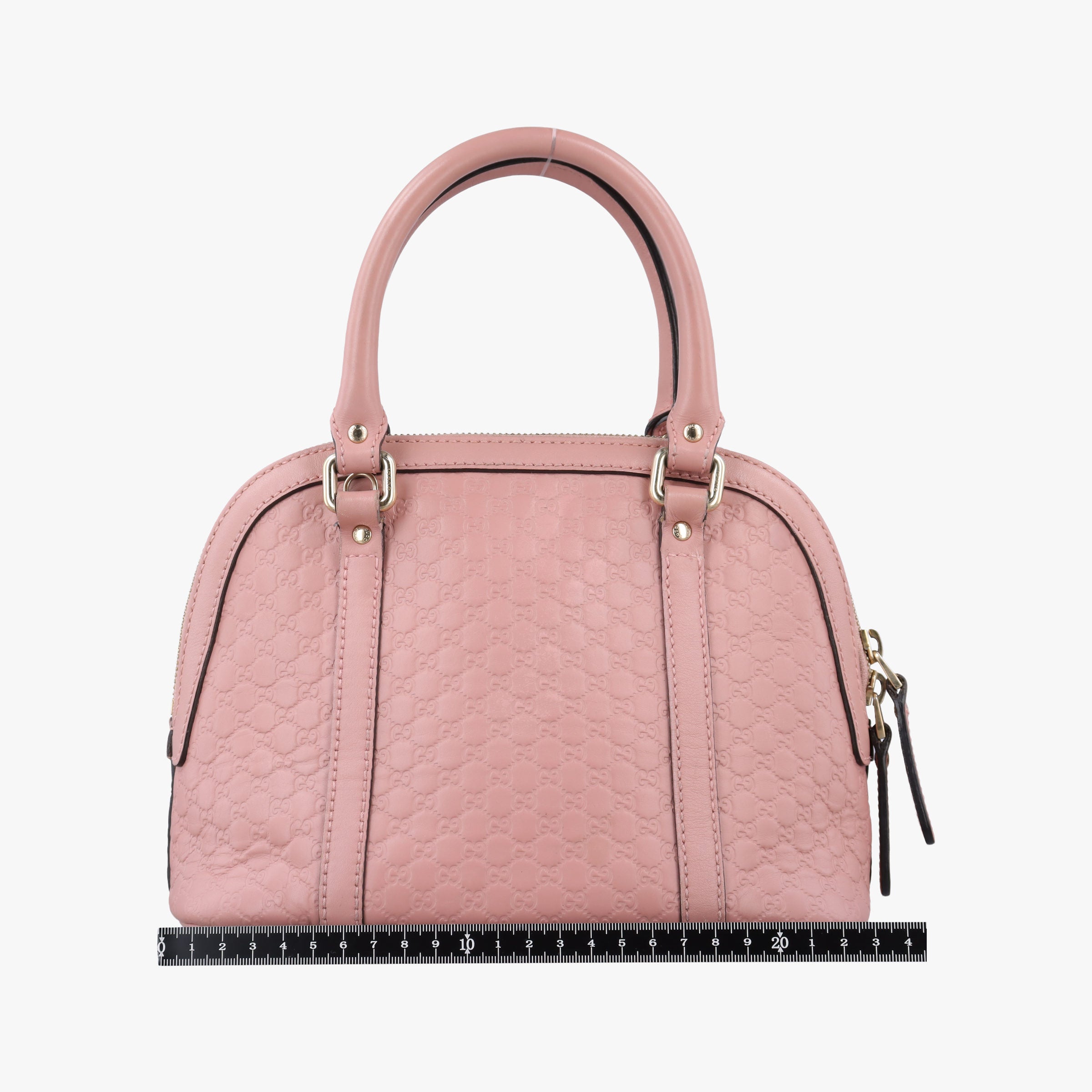 Pre-owned Gucci Microguccissima Pink Leather 449654 shoulderbag | stylenewstar