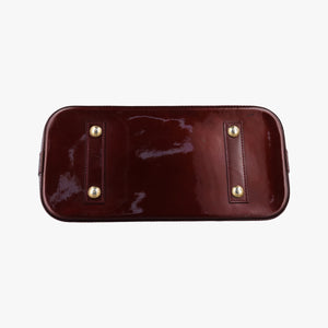 Pre-owned Louis Vuitton Alma PM AMARANTE Vernis M91611 handbag | stylenewstar