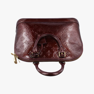 Pre-owned Louis Vuitton Alma PM AMARANTE Vernis M91611 handbag | stylenewstar