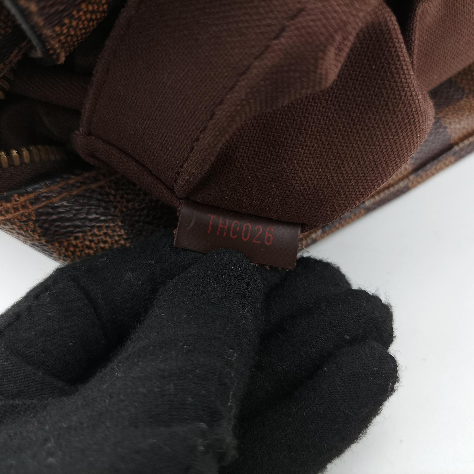 Pre-owned Louis Vuitton NAVIGLIO EBENE Damier Canvas N45255 shoulderbag | stylenewstar