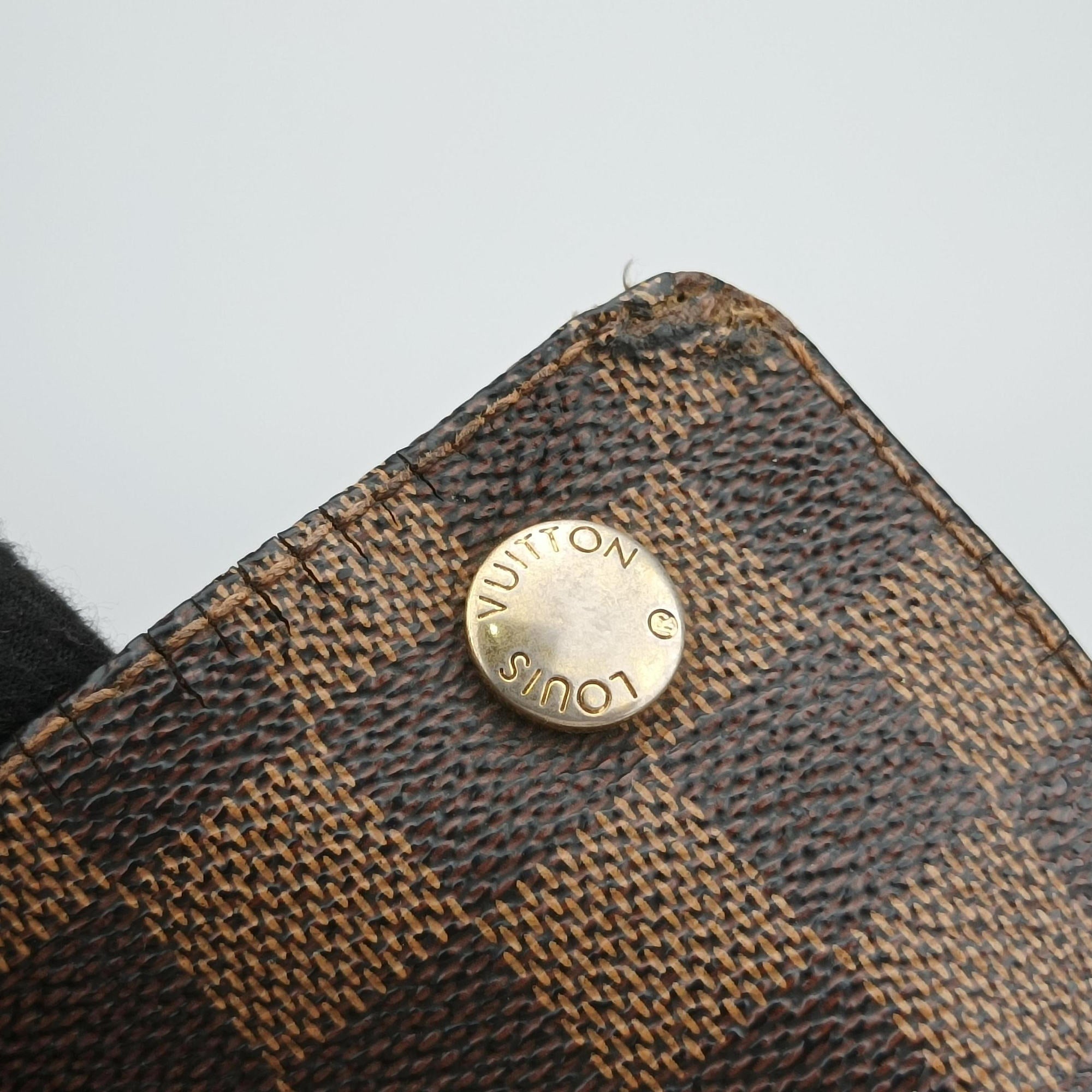 Pre-owned Louis Vuitton NAVIGLIO EBENE Damier Canvas N45255 shoulderbag | stylenewstar