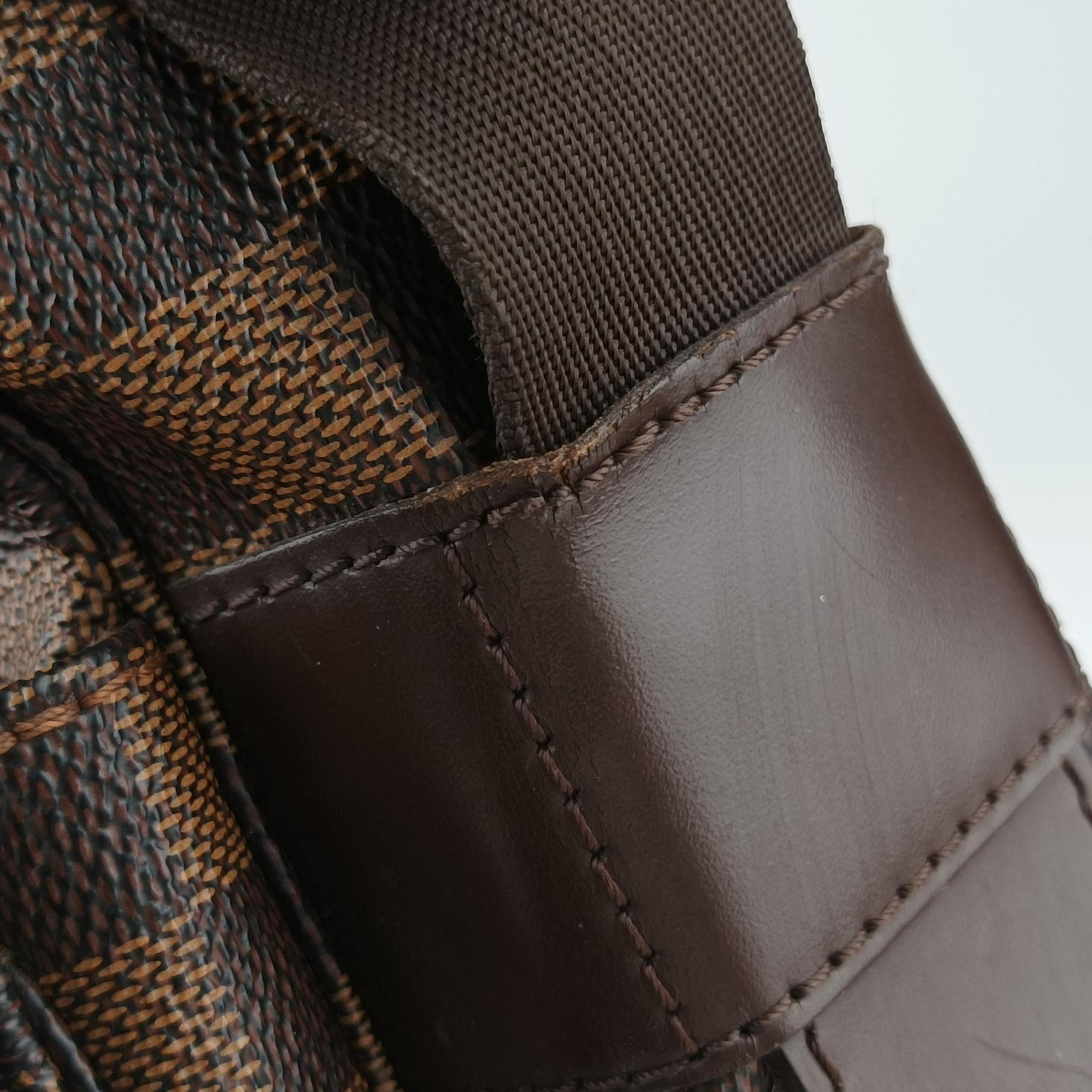 Pre-owned Louis Vuitton NAVIGLIO EBENE Damier Canvas N45255 shoulderbag | stylenewstar