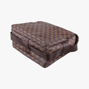Pre-owned Louis Vuitton NAVIGLIO EBENE Damier Canvas N45255 shoulderbag | stylenewstar