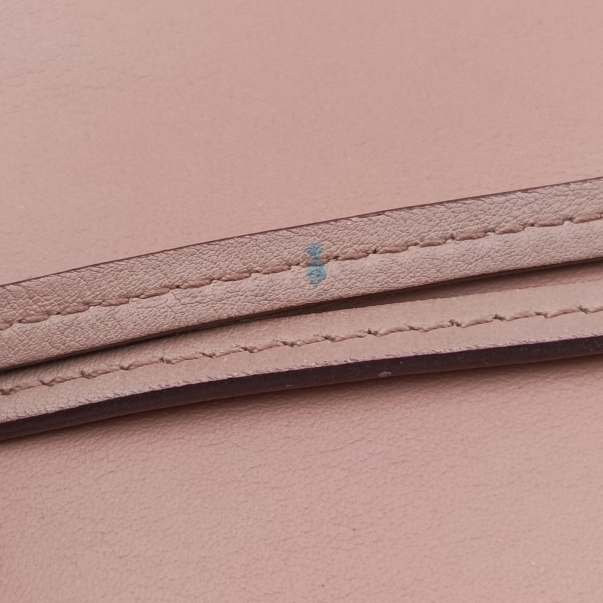 Pre-owned Christian Dior Diorissimo Brown Leather  shoulderbag | stylenewstar
