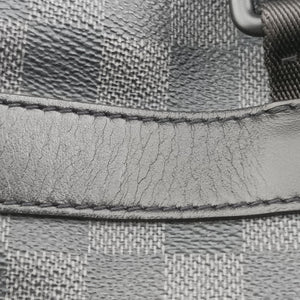 Pre-owned Louis Vuitton Utility Business Black Damier Graphite N40278 shoulderbag | stylenewstar