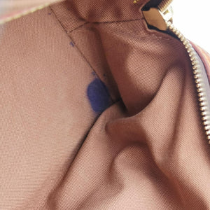 Secondhand Louis Vuitton Monogram Rivet Brown Monogram Canvas M40140 shoulderbag | stylenewstar