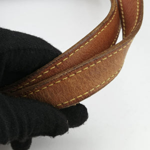 Secondhand Louis Vuitton Monogram Rivet Brown Monogram Canvas M40140 shoulderbag | stylenewstar