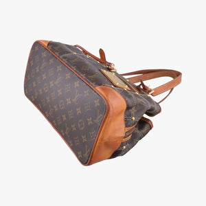 Secondhand Louis Vuitton Monogram Rivet Brown Monogram Canvas M40140 shoulderbag | stylenewstar