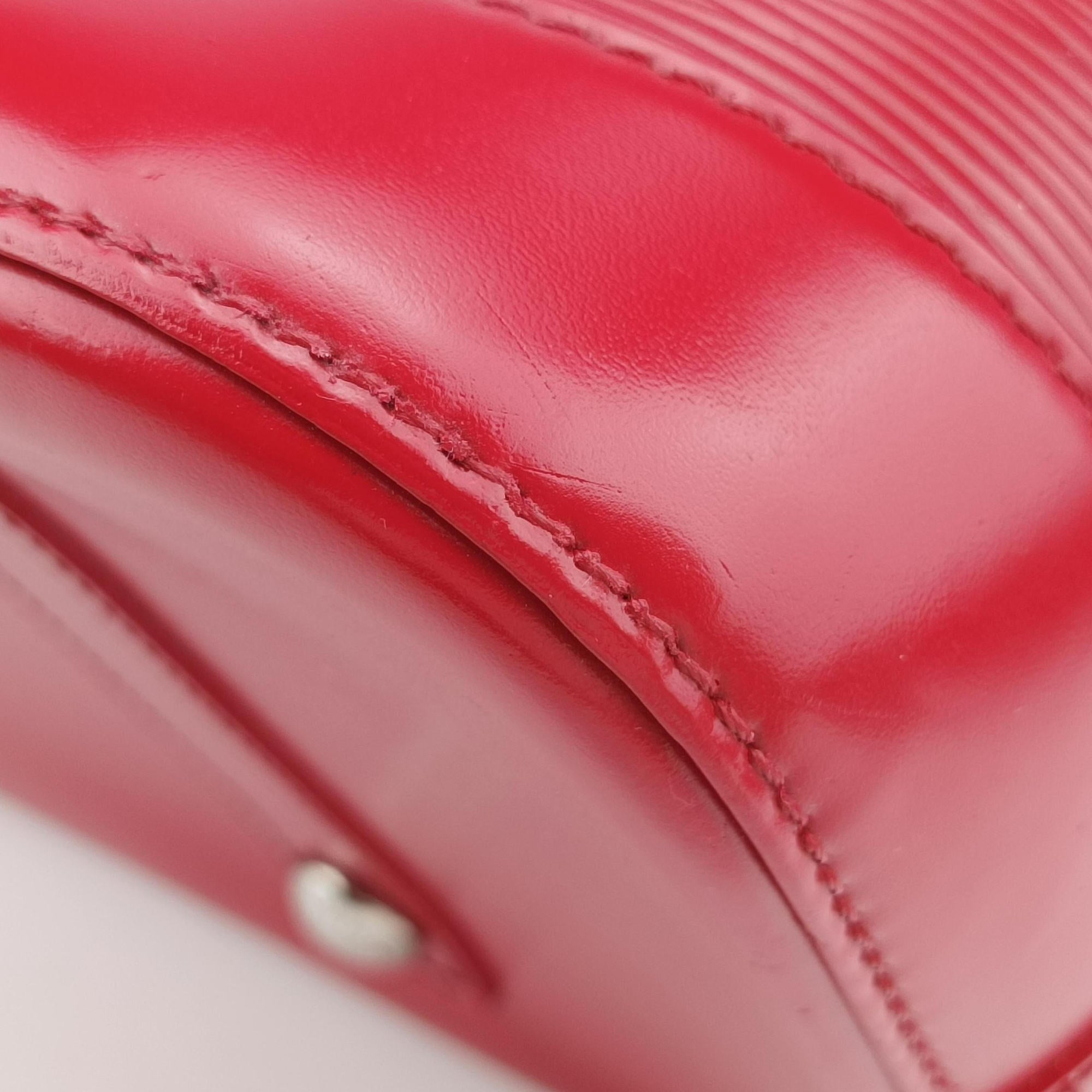 Pre-owned Louis Vuitton Alma GM Carmine Epi M40486 handbag | stylenewstar