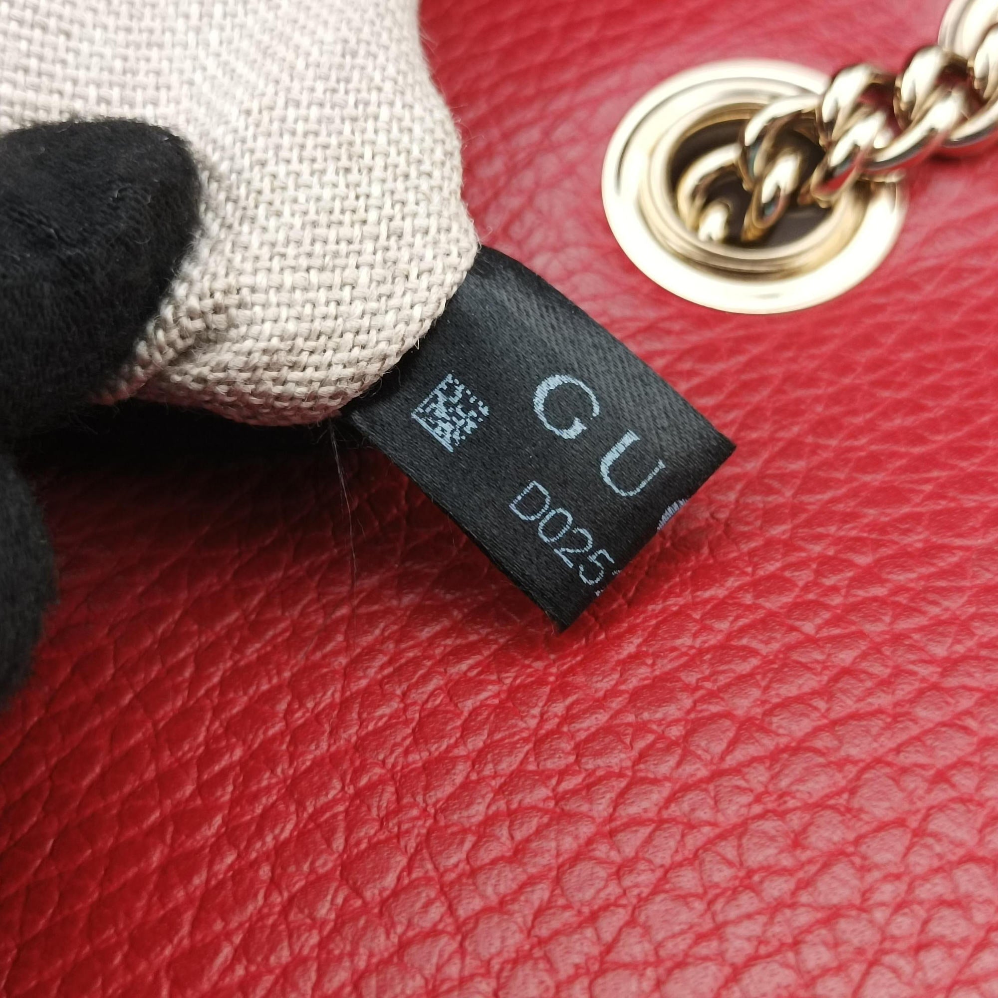 Secondhand Gucci Interlocking G Red Leather 510303 shoulderbag | stylenewstar