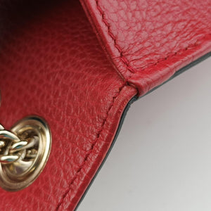 Secondhand Gucci Interlocking G Red Leather 510303 shoulderbag | stylenewstar