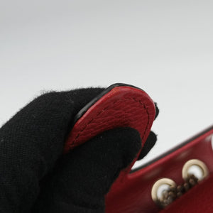 Secondhand Gucci Interlocking G Red Leather 510303 shoulderbag | stylenewstar