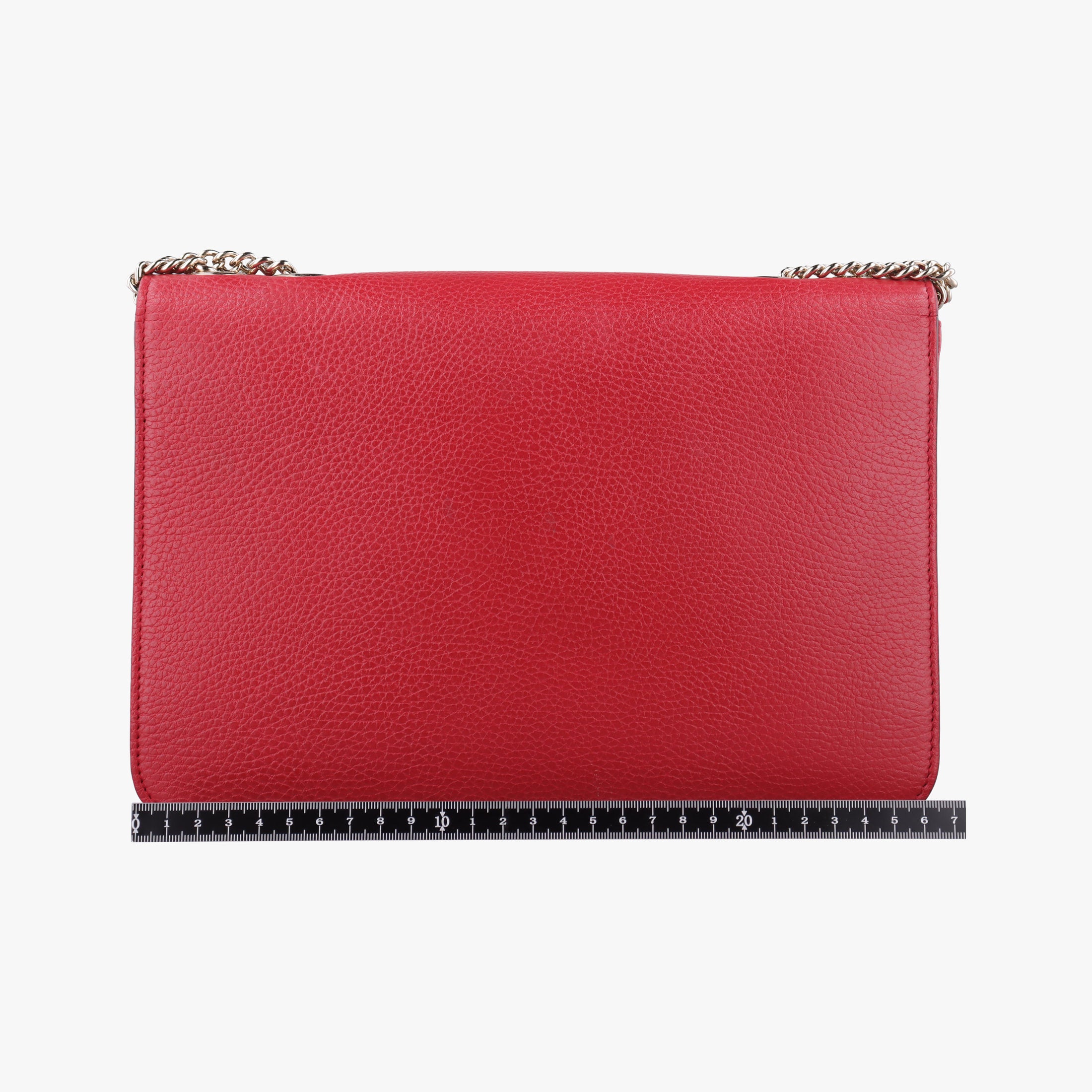 Secondhand Gucci Interlocking G Red Leather 510303 shoulderbag | stylenewstar
