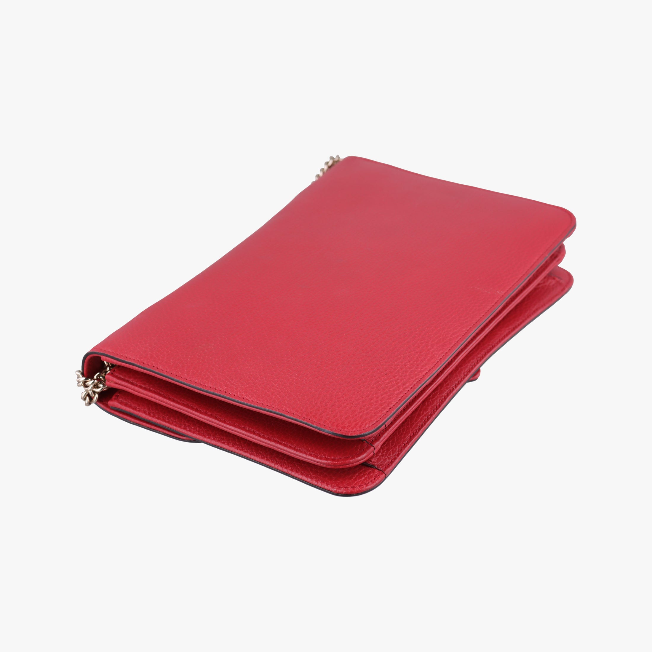 Secondhand Gucci Interlocking G Red Leather 510303 shoulderbag | stylenewstar