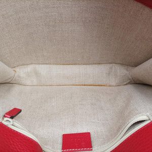 Secondhand Gucci Interlocking G Red Leather 510303 shoulderbag | stylenewstar