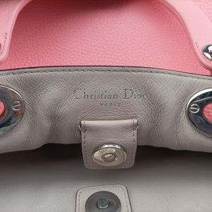 Pre-owned Christian Dior Diorissimo Pink Leather  shoulderbag | stylenewstar